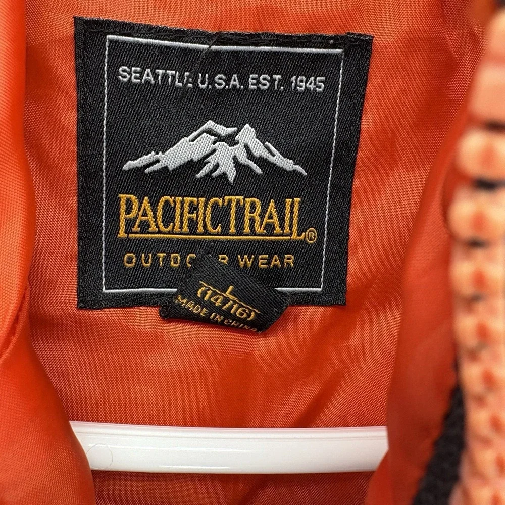 Pacific‎ Trail Goose Down Puffer Full Zip Hooded jacket Unisex L (14-16)